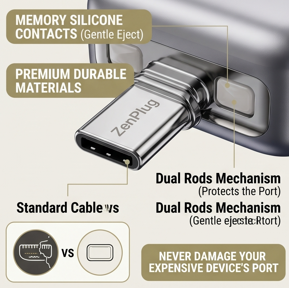 ZenPlug™ Mindful Auto-Disconnect Adapter