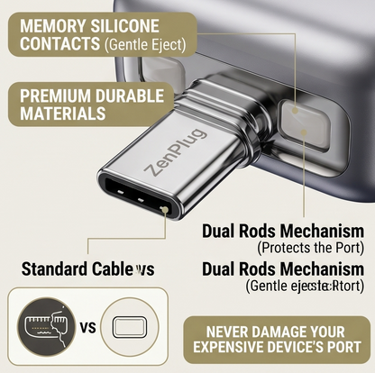 ZenPlug™ Mindful Auto-Disconnect Adapter