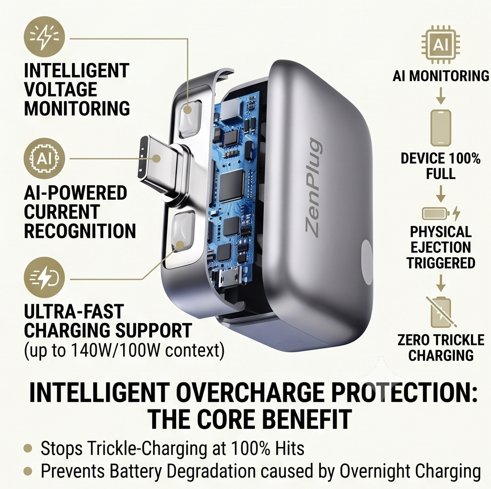 ZenPlug™ Mindful Auto-Disconnect Adapter