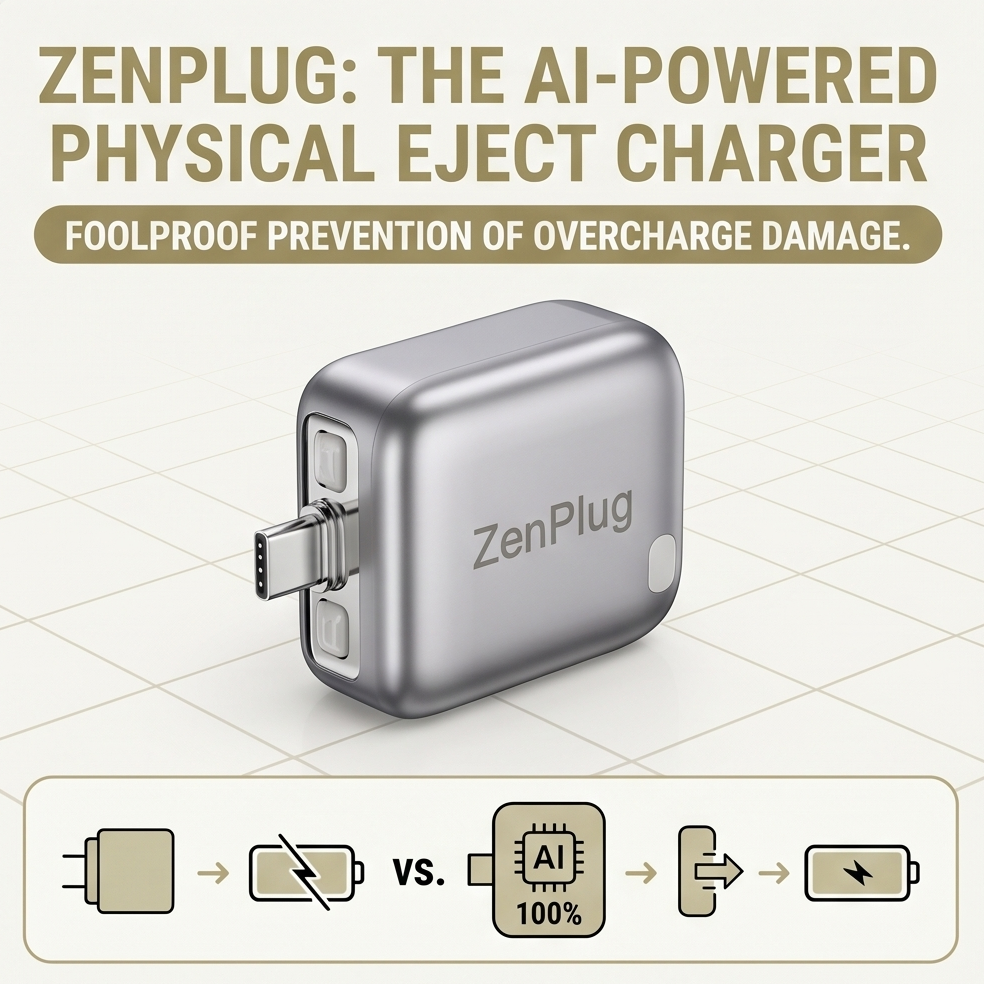ZenPlug™ Mindful Auto-Disconnect Adapter